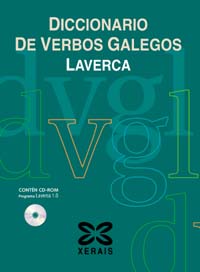 Imagen de portada del libro Diccionario de verbos galegos. Laverca
