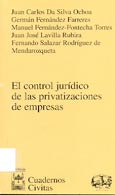 Imagen de portada del libro El control jurídico de las privatizaciones de empresas