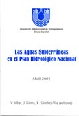 Imagen de portada del libro Las aguas subterráneas en el Plan Hidrológico Nacional