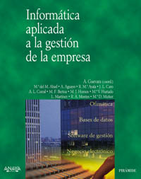 Imagen de portada del libro Informática aplicada a la gestión de la empresa