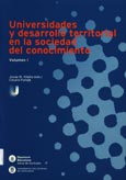 Imagen de portada del libro Universidades y desarrollo territorial en la sociedad del conocimiento