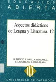 Imagen de portada del libro Aspectos didácticos de lengua y literatura