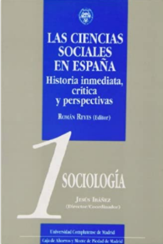 Imagen de portada del libro Ciencias sociales en España. 01. Sociología