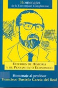 Imagen de portada del libro Estudios de Historia de pensamiento económico