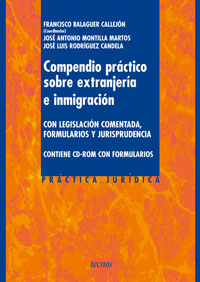 Imagen de portada del libro Compendio práctico sobre extranjería e inmigración