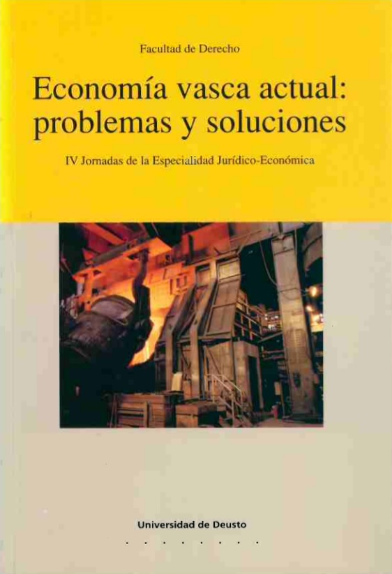Imagen de portada del libro Economía vasca actual