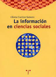 Imagen de portada del libro La información en ciencias sociales