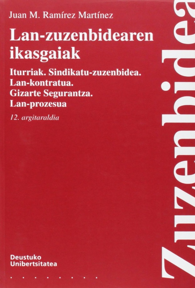 Imagen de portada del libro Lan-Zuzenbidearen ikasgaiak
