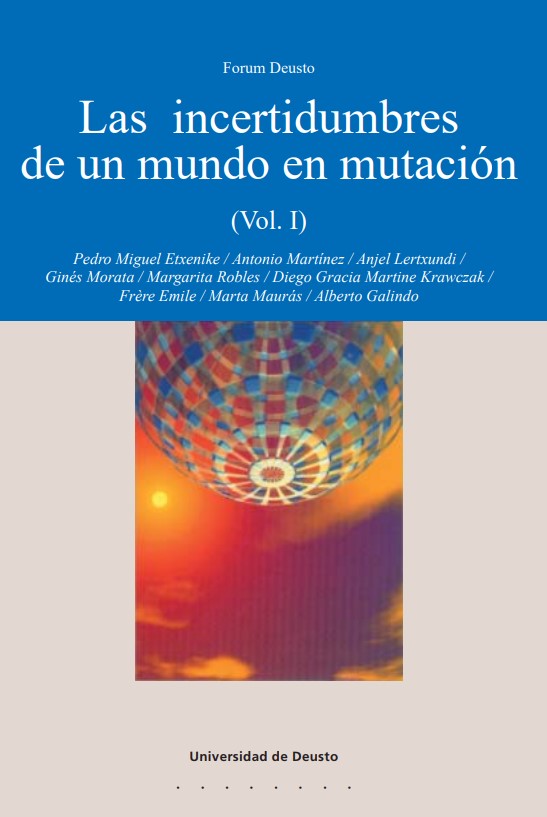 Imagen de portada del libro Las incertidumbres de un mundo en mutación Vol. I