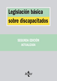Imagen de portada del libro Legislación básica sobre discapacitados