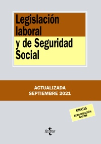 Imagen de portada del libro Legislación laboral y de Seguridad Social