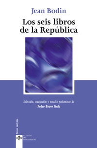 Imagen de portada del libro Los seis libros de la República