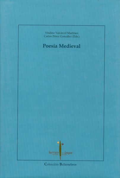 Imagen de portada del libro Poesía medieval
