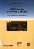 Imagen de portada del libro Biotecnología, desarrollo y justicia