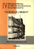 Imagen de portada del libro La Real Sociedad Bascongada de los Amigos del País y Méjico