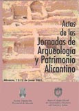 Imagen de portada del libro Actas de las Jornadas de Arqueología y Patrimonio Alicantino