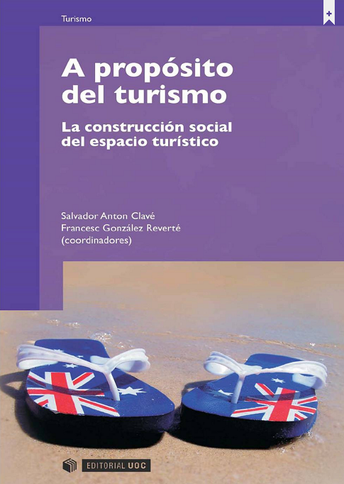 Imagen de portada del libro A propósito del turismo