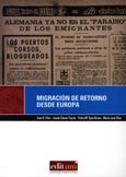 Imagen de portada del libro Migración de retorno desde Europa