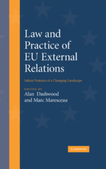 Imagen de portada del libro Law and practice of EU external relations