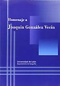 Imagen de portada del libro Homenaje a Joaquín González Vecín