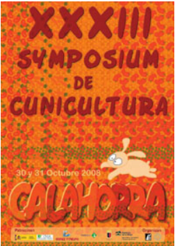 Imagen de portada del libro XXXIII Symposium de cunicultura