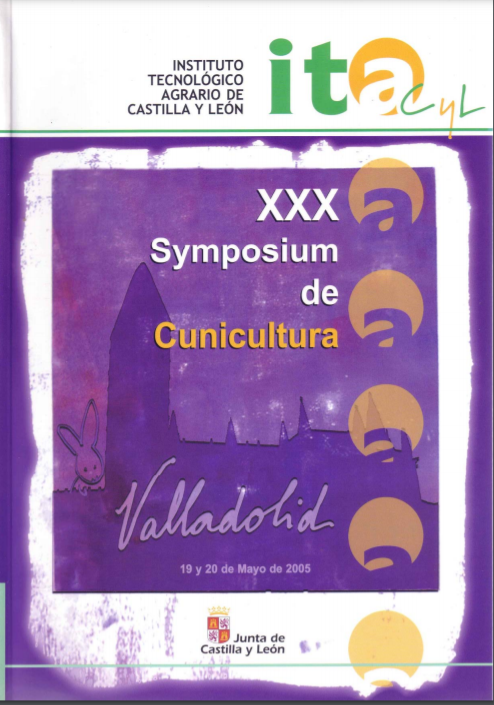 Imagen de portada del libro XXX Symposium de Cunicultura
