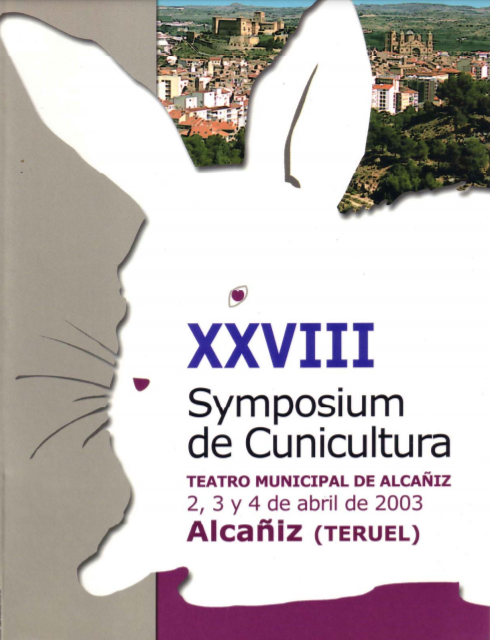 Imagen de portada del libro XXVIII Symposium de cunicultura
