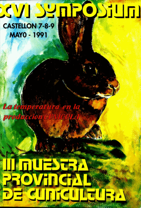 Imagen de portada del libro XVI Symposium Nacional, III Muestra Provincial de Cunicultura