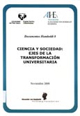 Imagen de portada del libro Ciencia y sociedad : ejes de la transformación universitaria