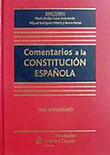 Imagen de portada del libro Comentarios a la Constitución española