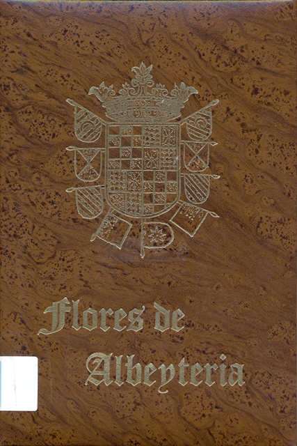 Imagen de portada del libro Tratado segundo, Flores de albeytería