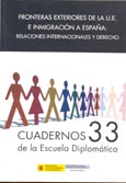 Imagen de portada del libro Fronteras exteriores de la U.E. e inmigración a España
