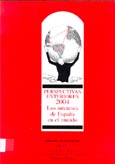 Imagen de portada del libro Perspectivas exteriores 2004 : los intereses de España en el mundo