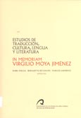 Imagen de portada del libro Estudios de traducción, cultura, lengua y literatura