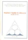 Imagen de portada del libro Presencia italiana en Andalucía