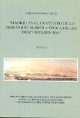 Imagen de portada del libro Madrid en el contexto de lo hispánico desde la época de los descubrimientos