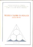 Imagen de portada del libro Presencia italiana en Andalucía : siglos XIV-XVII
