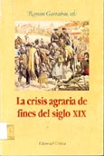 Imagen de portada del libro La crisis agraria de finales del siglo XIX