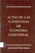 Imagen de portada del libro X Jornadas de economía industrial