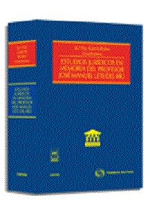 Imagen de portada del libro Estudios jurídicos en memoria del profesor José Manuel Lete del Río