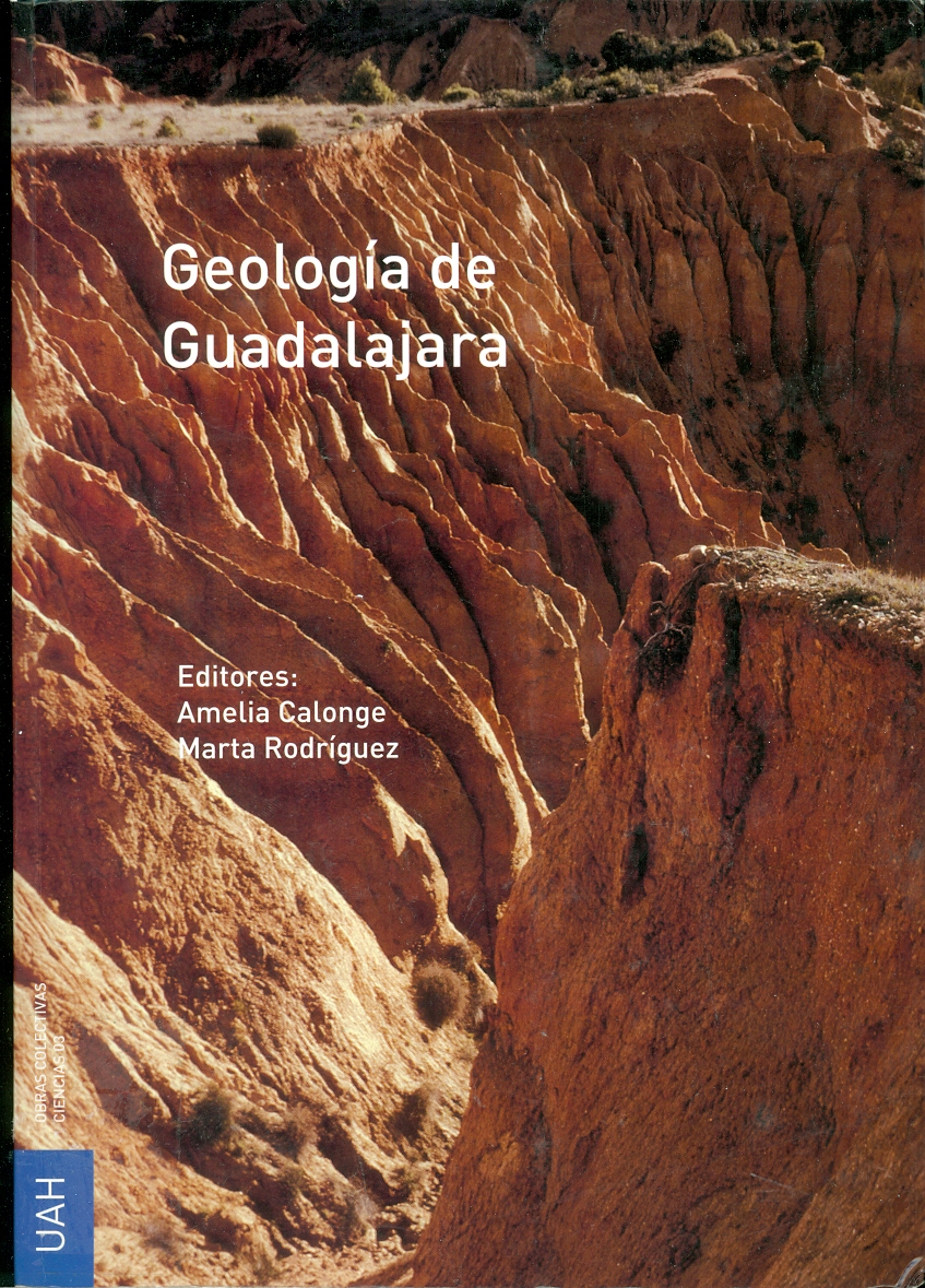 Imagen de portada del libro Geología de Guadalajara