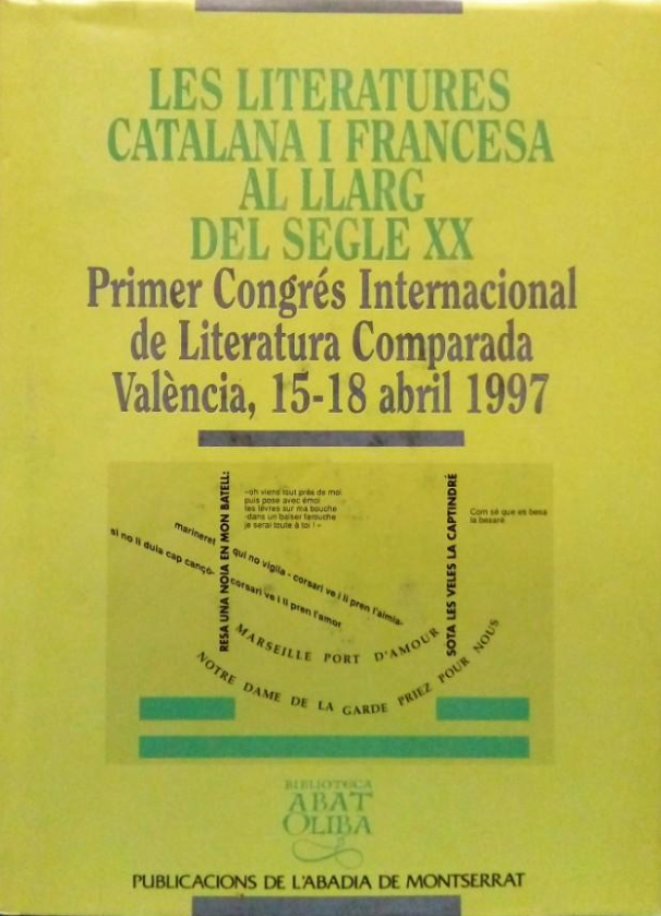 Imagen de portada del libro Les literatures catalana i francesa al llarg del segle XX