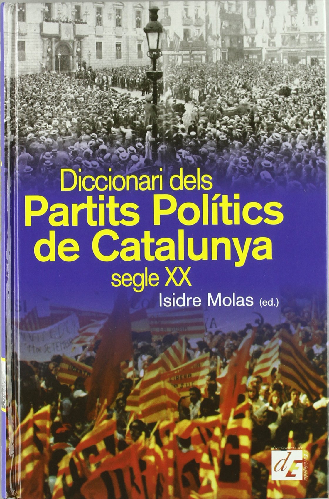Imagen de portada del libro Diccionari dels partits polítics de Catalunya