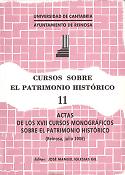 Imagen de portada del libro Cursos sobre el patrimonio histórico 11