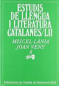 Imagen de portada del libro Miscel·lània Joan Veny