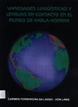 Imagen de portada del libro Variedades lingüísticas y lenguas en contacto en el mundo de habla hispana