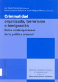 Imagen de portada del libro Criminalidad organizada, terrorismo e inmigración