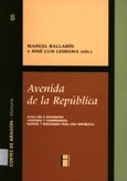 Imagen de portada del libro Avenida de la República