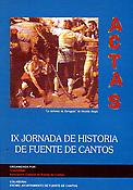 Imagen de portada del libro IX Jornada de Historia de Fuente de Cantos