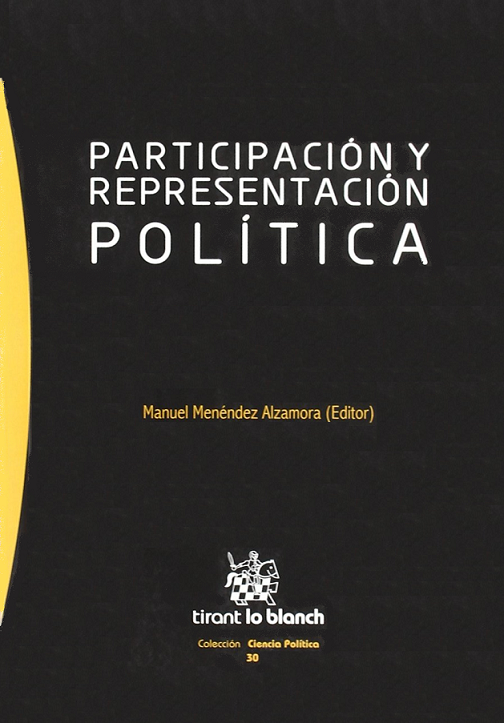 Imagen de portada del libro Participación y representación política